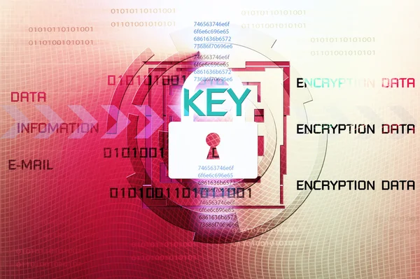 Background of security concept. Encryption information and data. — Stock Photo, Image