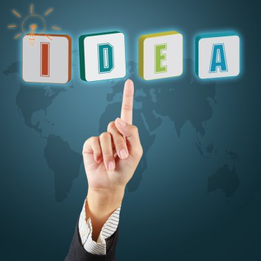 el ve fikir kelime - iyi bir fikir kavramı