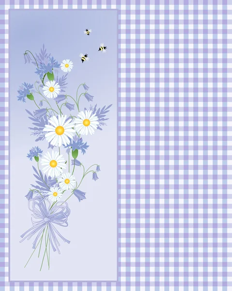 Bleuet d'été — Image vectorielle