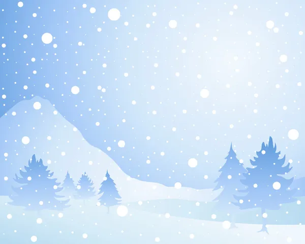 雪背景 — 图库矢量图片