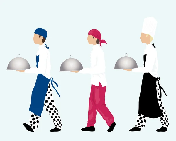 Chefs — Vector de stock