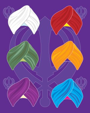 turban background clipart