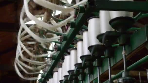 Silk processing — Stock Video