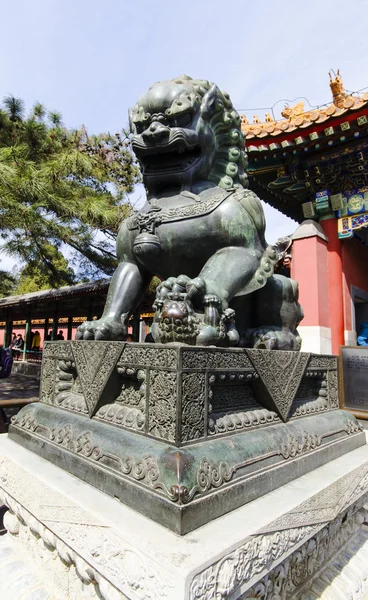 Λιοντάρι άγαλμα Royalty Free Φωτογραφίες Αρχείου