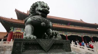 tiananmen Meydanı'na yasak şehir infront