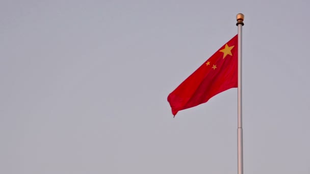 China national flag — Stock Video