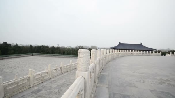 Himlens tempel i beijing porslin — Stockvideo