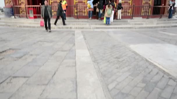 Himlens tempel i beijing porslin — Stockvideo