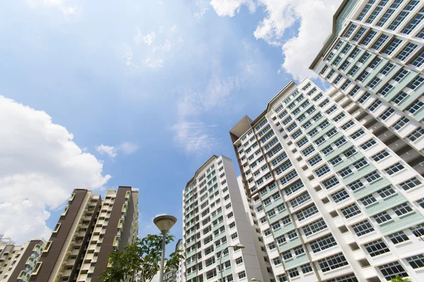 Singapore Government apartments Stock Photo