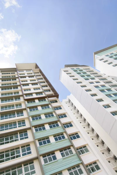 Nya singapore regeringen lägenheter Stockbild