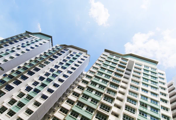 新新加坡政府公寓 免版税图库照片