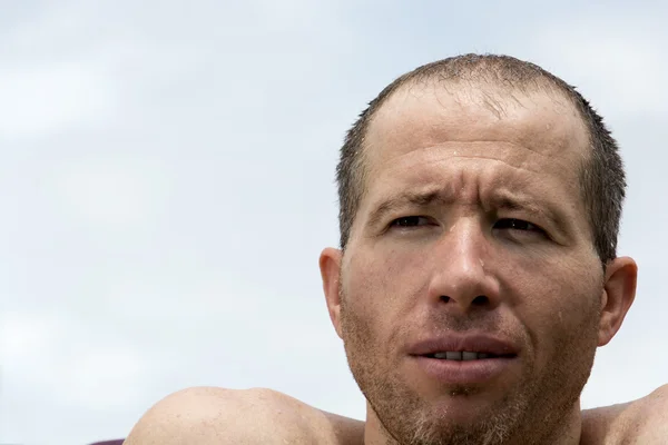 Close up of a man — Stock Photo, Image