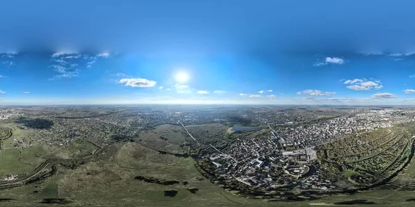 Panorama Miasta Krajobrazu — Zdjęcie stockowe