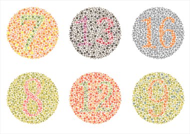 Ishihara Test clipart