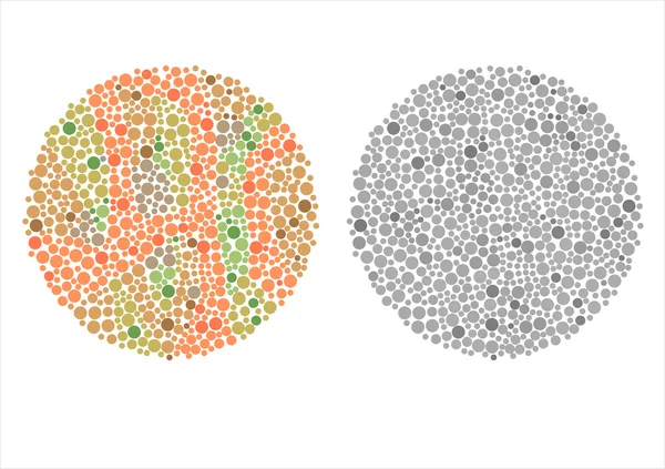 Ishihara Test — Stock vektor