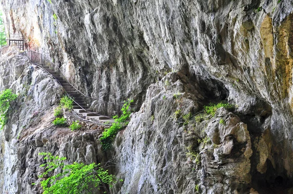 Monument Naturii Peștera Potpece Din Vestul Serbiei Europa — Fotografie, imagine de stoc