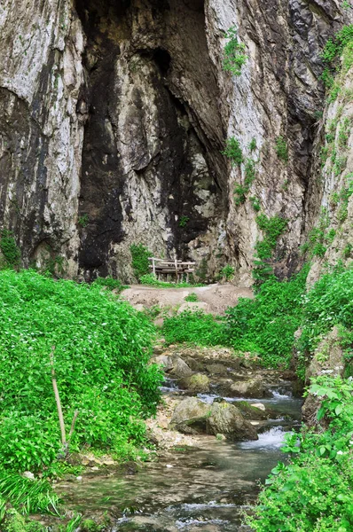 Monument Naturii Peștera Potpece Din Vestul Serbiei Europa — Fotografie, imagine de stoc