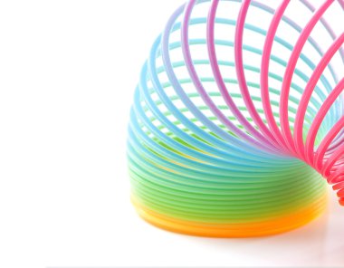 renkli oyuncak bahar gökkuşağı