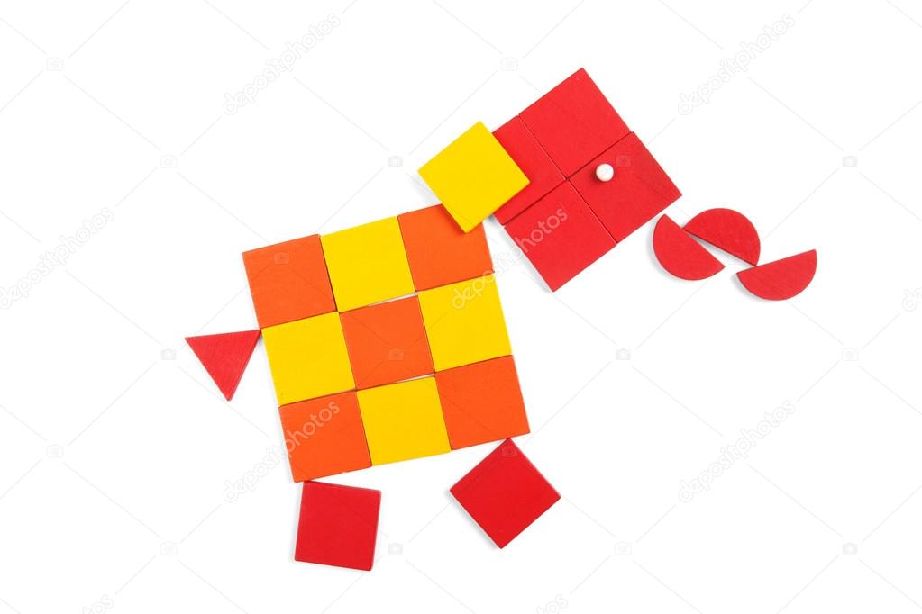 Zwierzęta Z Figur Geometrycznych Dla Dzieci Jak Rysować Zwierzęta Z Figur Geometrycznych - kolorowanka