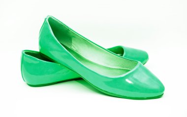 ayakkabılar beyaz arkaplanda izole edildi