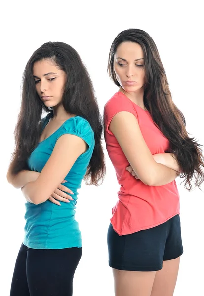 Pelea entre hermanas —  Fotos de Stock