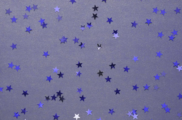 Fondo Festivo Con Estrellas Brillo Color Violeta Moda — Foto de Stock