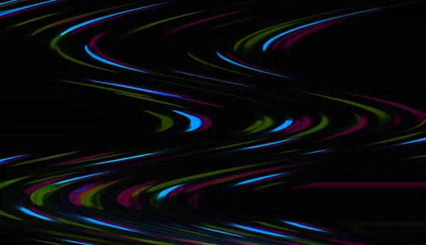 Abstrato Caleidoscópio Fundo Escuro Glitch Art Textura — Fotografia de Stock