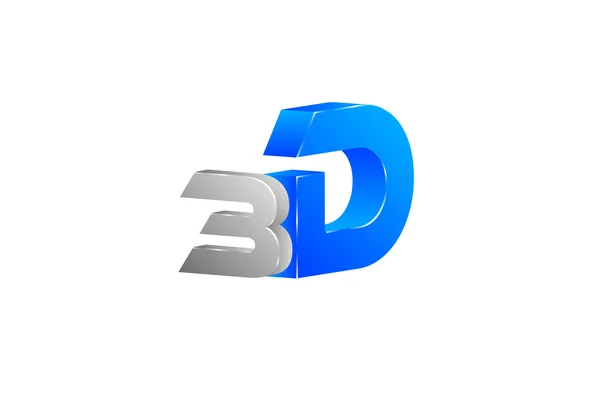 Projecção 3D — Vetor de Stock