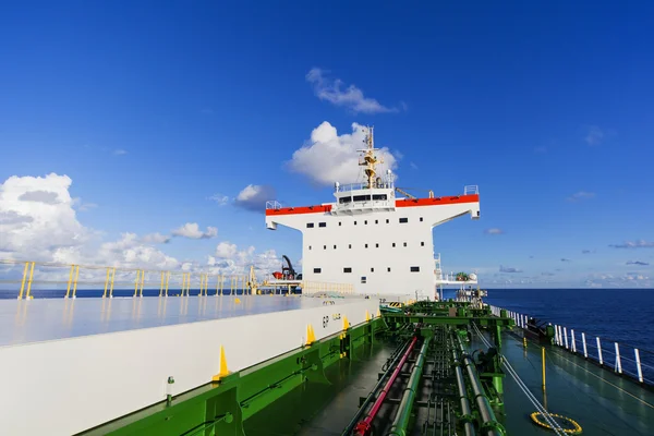 Cargo ship underway — Stock Photo, Image