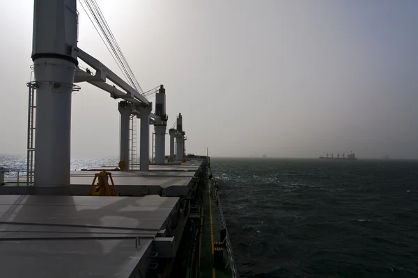 Cargo ship underway — Stock Photo, Image