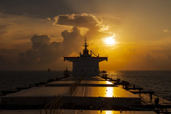 Large ship underway — Stock Photo, Image