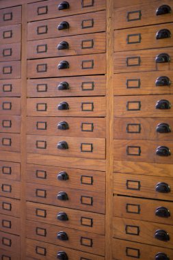 Vintage dosya dolabı