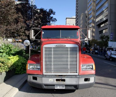 Kamyonun ön ızgara