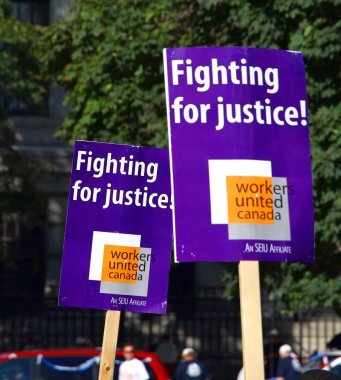 bir törende Türkiye işçi