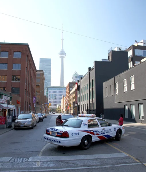 Toronto carro da polícia — Fotografia de Stock
