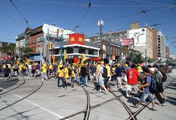 Parata di giorno di lavoro di toronto 2012 — Foto Stock