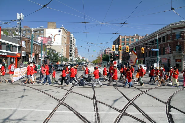 Parade zum Tag der Arbeit 2012 — Stockfoto