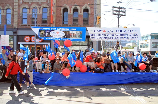 Парад в честь Дня труда в Торонто — стоковое фото