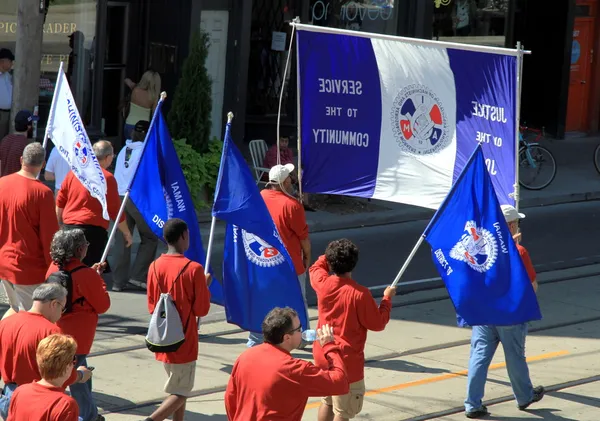 Parade de la fête du travail — Photo