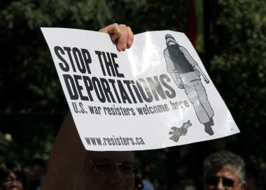 Kanada savaş karşıtları