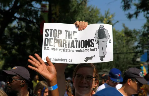 Canadian War Resisters — Stock Photo, Image