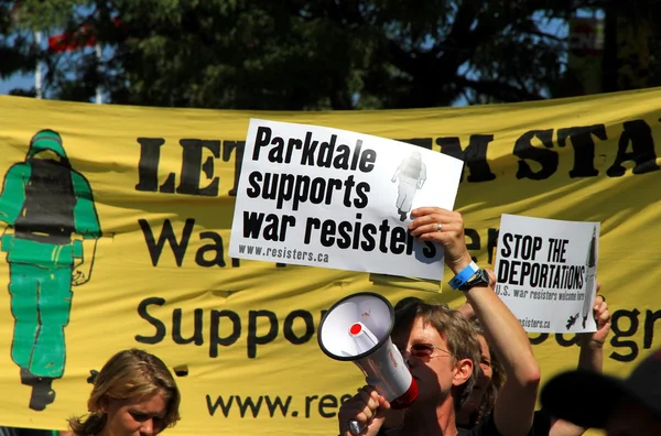 Resistentes de guerra canadenses — Fotografia de Stock