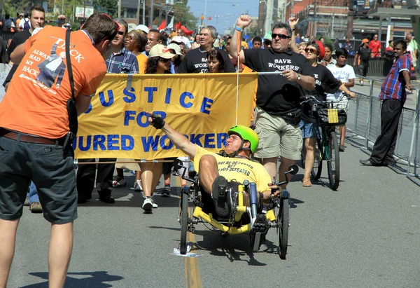 Justice pour les travailleurs blessés — Photo