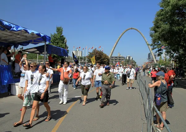 Parade de la fête du travail — Photo