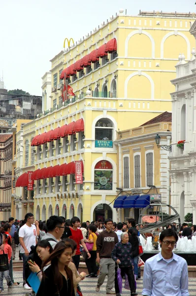 Macau straten — Stockfoto