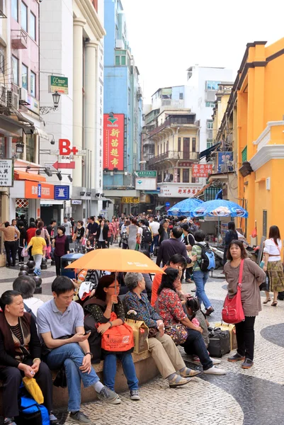 Macau straten — Stockfoto