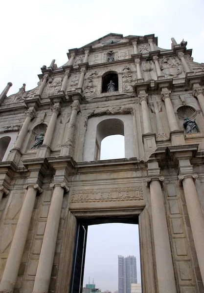 Руины святого Павла — стоковое фото