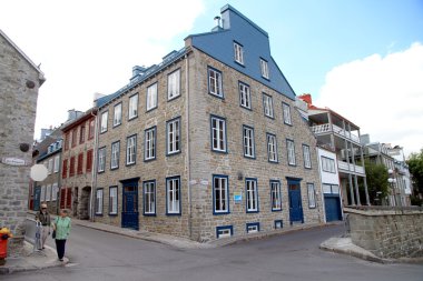 Quebec city sokak görünümü