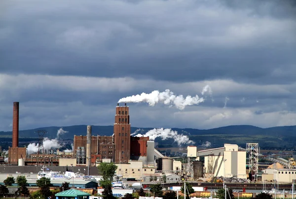 Widok na miasto Quebec — Zdjęcie stockowe