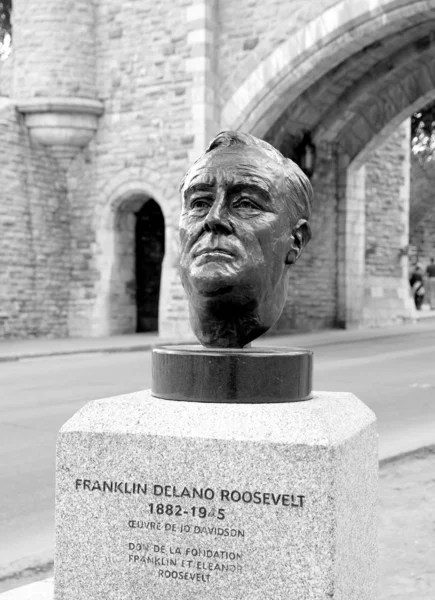 Franklin delano roosevelt heykeli — Stok fotoğraf